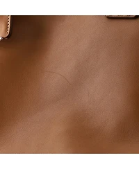 Pre-Owned Prada Medium Galleria Double Zip Tote Stitched Leather