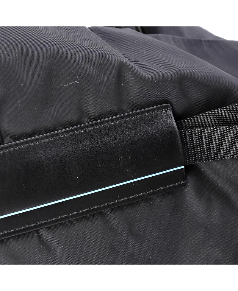 Pre-Owned Prada Large Belted Logo Tote Tessuto