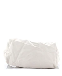 Pre-Owned Saint Laurent Maxi Rive Gauche Shopper Tote Canvas