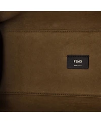 Pre-Owned Fendi Medium Sunshine Shopper Tote Printed Canvas