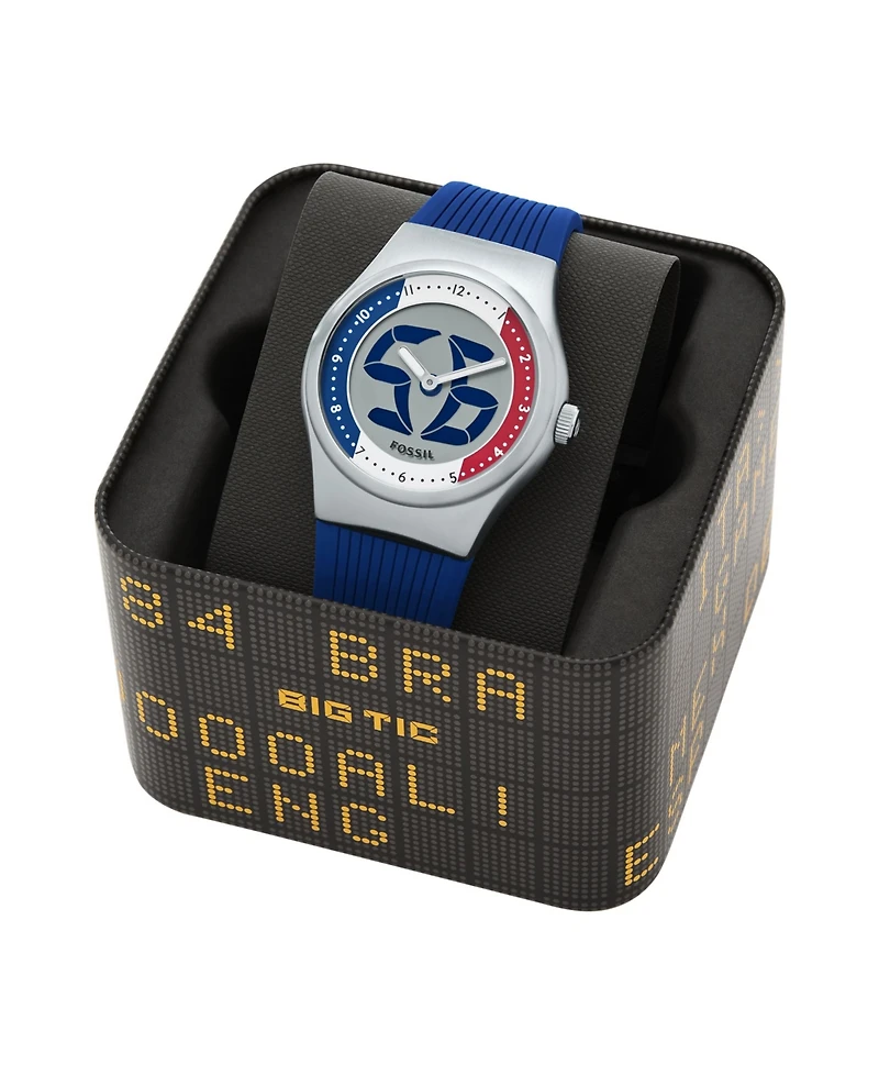 Fossil Men's World Flags Big Tic France Watch 40mm