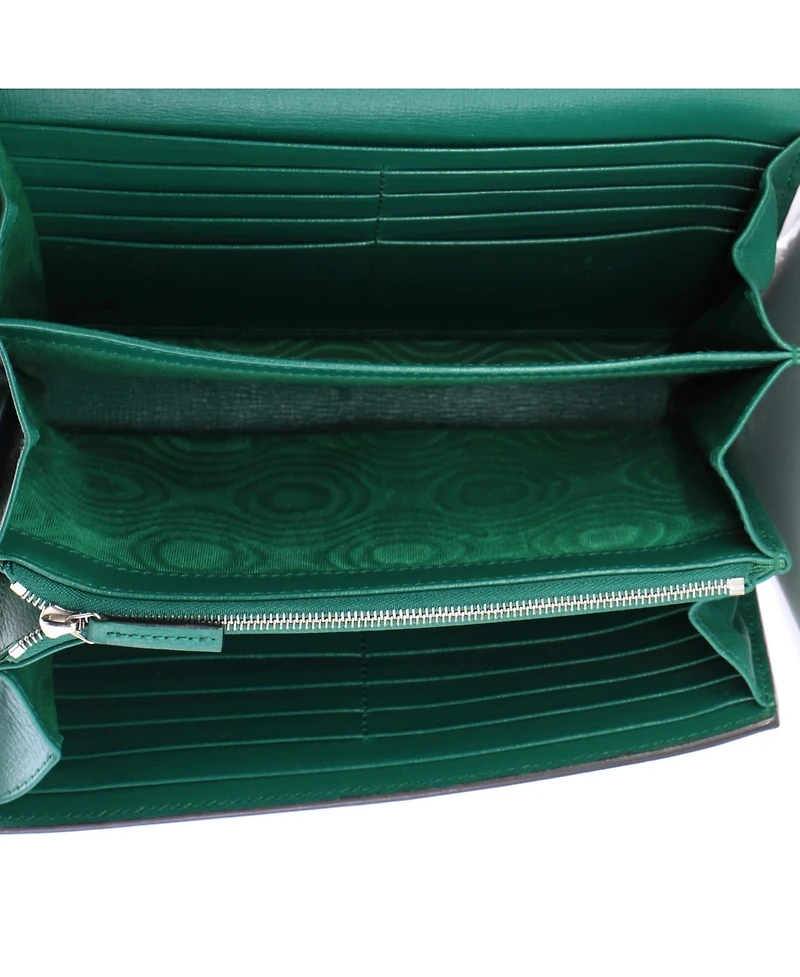 Pre-Owned Gucci Small Dionysus Chain Wallet Leather