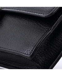 Pre-Owned Gucci Interlocking Wallet on Chain Leather