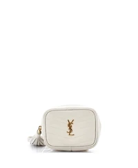 Pre-Owned Saint Laurent Baby Lou Camera Bag Matelasse Chevron Leather