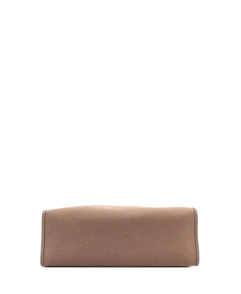 Pre-Owned HERMES 39 Herbag Zip Leather and Toile