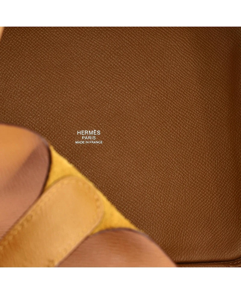 Pre-Owned HERMES Mm Picotin Lock Bag Tressage Epsom