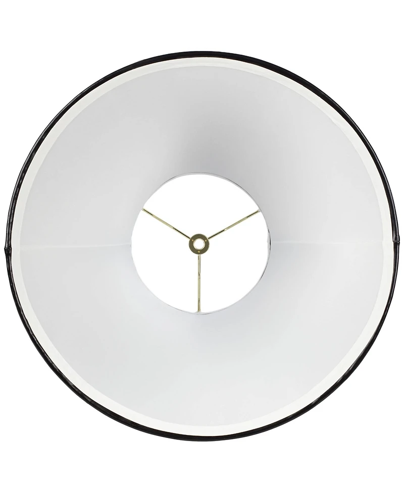 Springcrest Set of 2 Bell Lamp Shades High Spider Replacement Harp and Finial Fitting