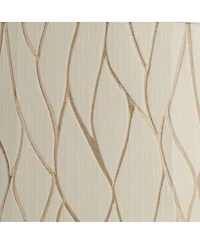 Springcrest Kinmen Slant Print Lamp Shade Cream Drum Softback Washer Harp Finial