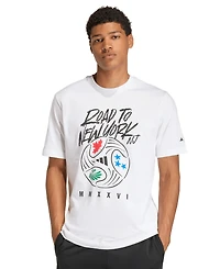 adidas Men's Fifa World Cup Road To New York City Nj Graphic T-Shirt