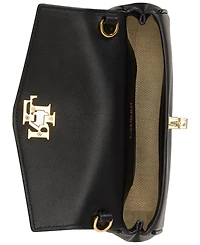 Lauren Ralph Leather Tanner Crossbody Handbag