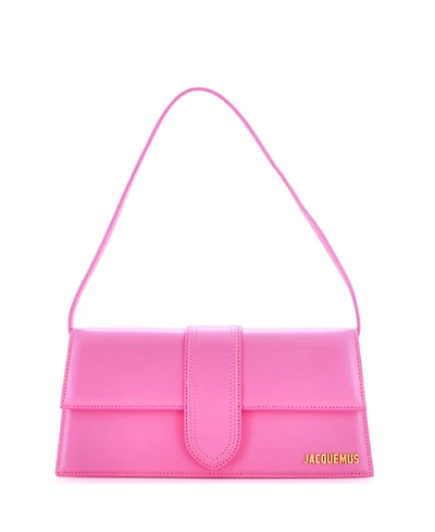 Pre-Owned Jacquemus Long Le Bambino Flap Shoulder Bag Leather