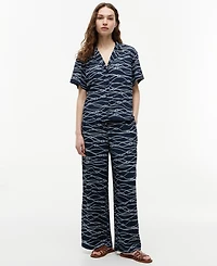 Tommy Hilfiger Women's Printed Pull-On Pants