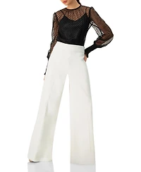 Ivonne Women's Wide-Leg Culotte Pants