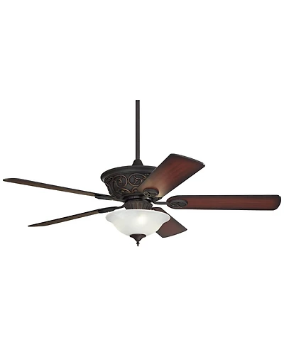 Casa Vieja 52" Contessa Industrial Rustic Indoor Ceiling Fan Led Light