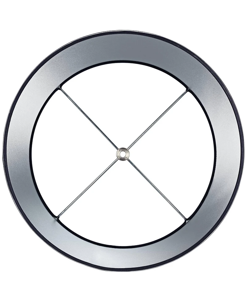 Springcrest Set of 2 Drum Lamp Shades Medium 14" Top x 16" Bottom x 11" High Spider Replacement Harp Finial Fitting