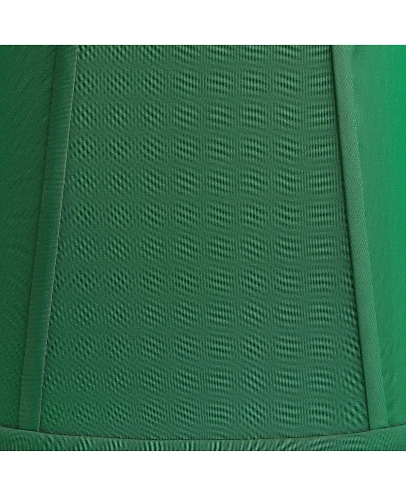 Springcrest 11" Top x 17" Bottom x 11" High x 11" Slant Lamp Shade Replacement Large Drum Empire Spider Harp Finial