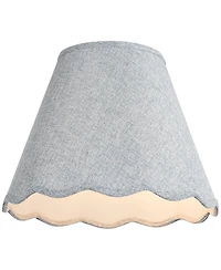 Springcrest Mylie Gunsoke Scallop Empire Shade 6x12x9.5x9 (Spider)