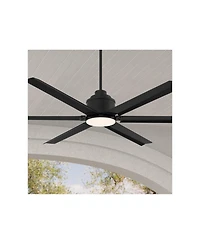Casa Vieja 65" Ultra Breeze Led Ceiling Fan with 18" Down rod