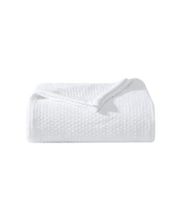 Vera Wang Solid Matelesse Cotton Blanket