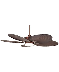 Casa Vieja 52" Breeze Led Fan with 12-In Rod for 10-Ft Ceiling