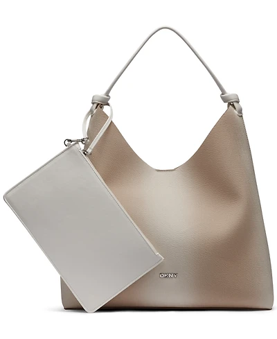 Dkny Paula Polyurethane Large Hobo Handbag