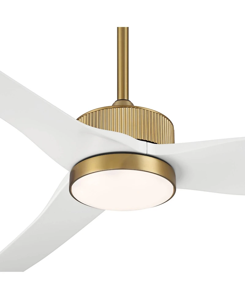 Casa Vieja 60" Casa Montage Soft Led Ceiling Fan with 36" Rod
