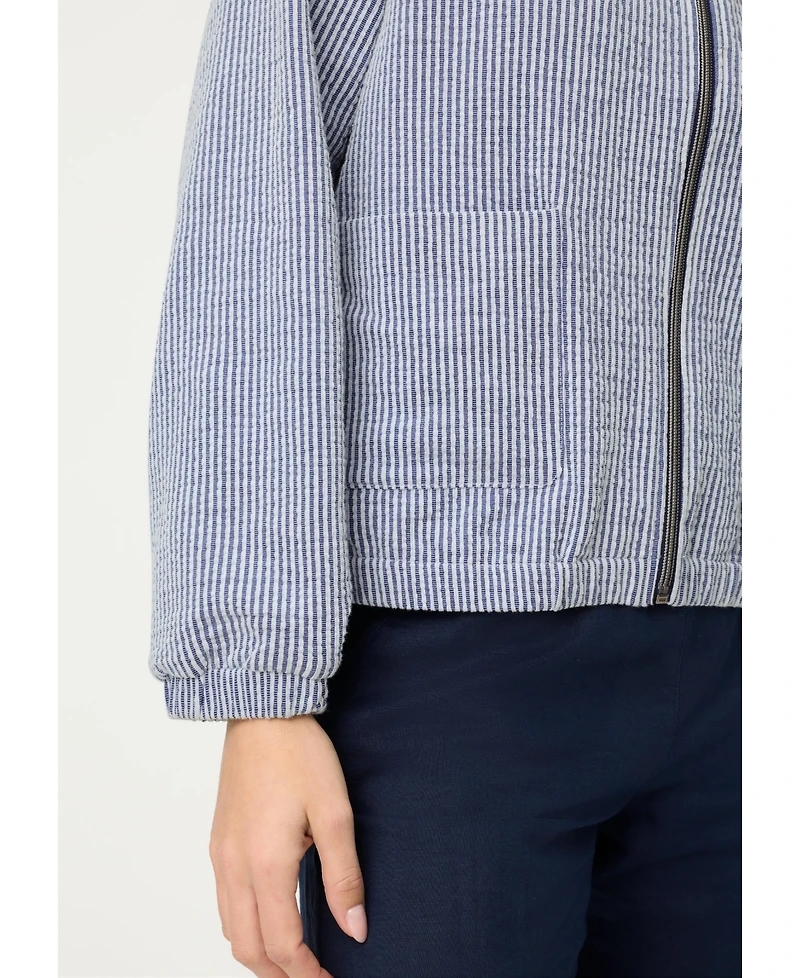 Olsen Women's Seersucker Jacket