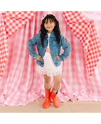 Sweet Wink Little and Big Girls Cherry Tulle Bow Headband