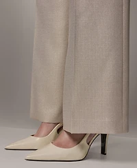 Donna Karan New York Women's Metallic Wide-Leg Pants