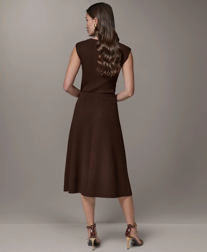 Donna Karan New York Women's A-Line Midi Skirt