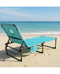 homfan Superior Patio Chair for Outdoor Spaces, Durable Garden Seating