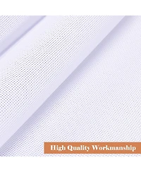 Gnuadz 6 pieces Aida Cloth Cross Stitch Fabric Embroidery Needlework Diy Craft 14 Count