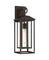 John Timberland Califa 20" High Traditional Outdoor Wall Light Fixture Mount Porch House Weatherproof Bronze Finish