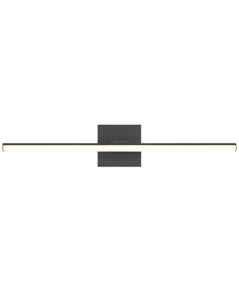 Possini Euro Design Lula 24" High Modern Bathroom Vanity Wall Lamp Light Fixture Mount Over The Sink Mirror Led Hardwired