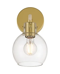 Possini Euro Design Possini Euro Wicander 11 1/4" High Antique Brass Wall Sconce