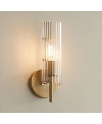 Possini Euro Design Possini Euro Taurus 13 1/2" High Brushed Champagne Wall Sconce