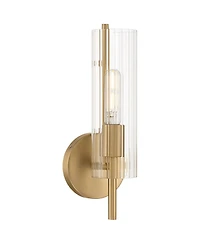 Possini Euro Design Possini Euro Taurus 13 1/2" High Brushed Champagne Wall Sconce