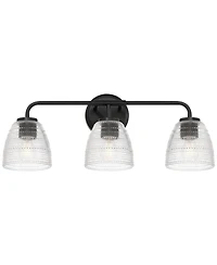 Possini Euro Design Possini Euro Sabrina 21 3/4" Wide and Glass 3-Light Bath Light