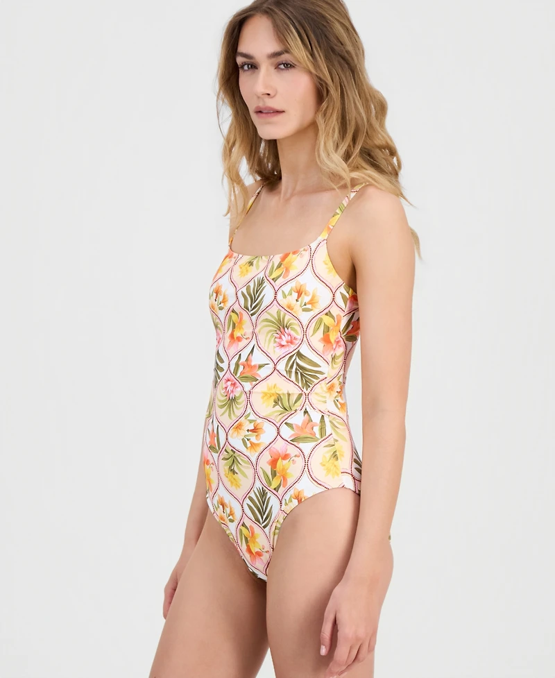 La Blanca Women's Palm Nouveau One-Piece Swimsuit