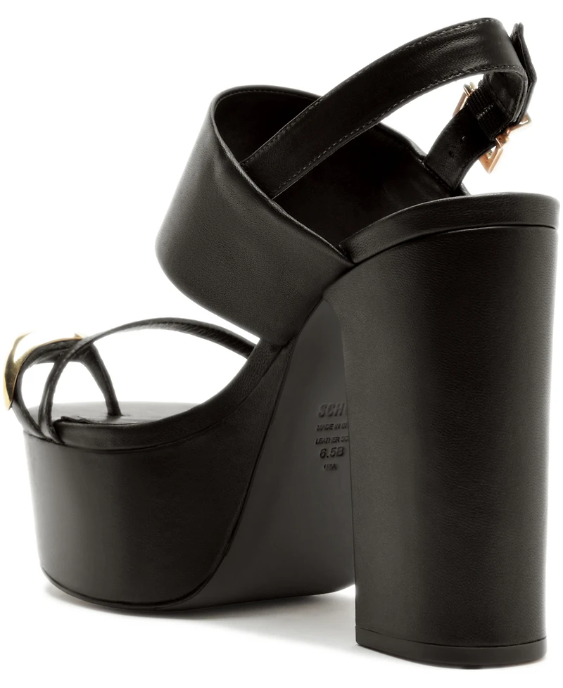 Schutz Women's Mandy Platform Block Heel Sandals