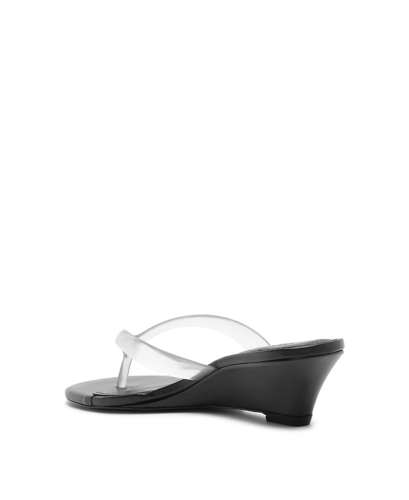 Schutz Women's Roslyn Slip-On Wedge Sandals