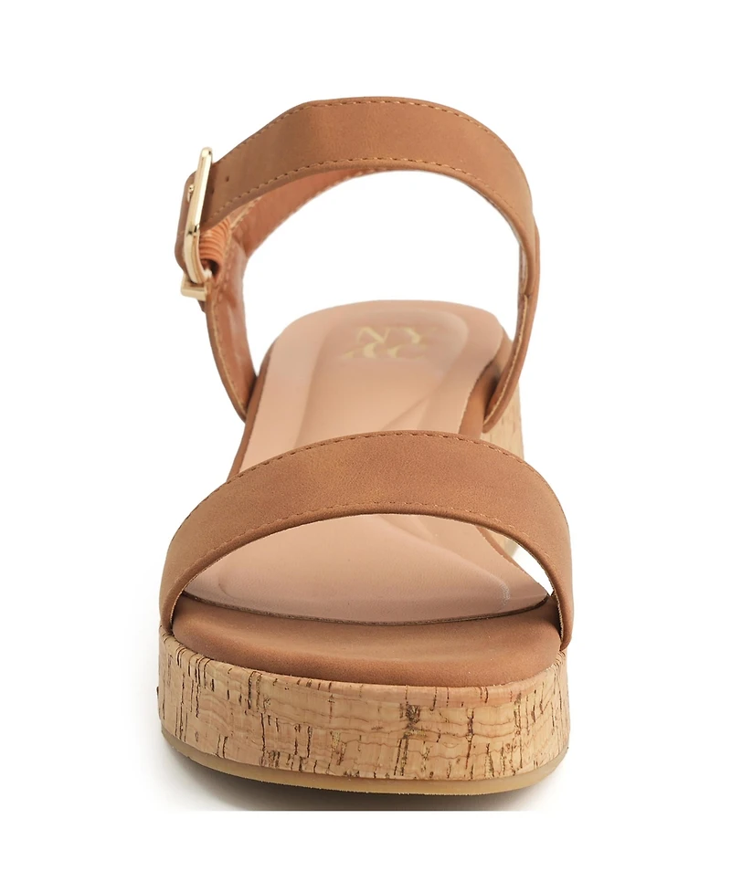 New York & Company Women's Halina Platform Sandals