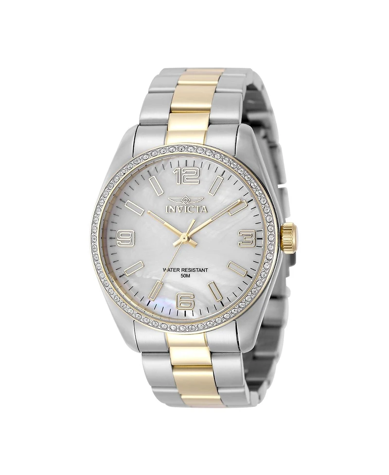 Invicta Women's 50090 Specialty Quartz PC21 White Dial Watch