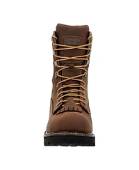 Georgia Boot Men's Core 37 9" Scalloped Heel Waterproof Composite Toe Logger Work