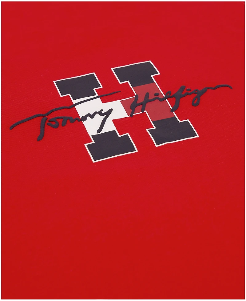 Tommy Hilfiger Boys' 4-7 Script H Short-Sleeve T-shirt