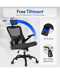 Flexispot OC1 Ergonomic Office Chair with Adjustable Headrest and 3D Arms