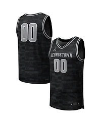 Jordan Men's 00 Black Georgetown Hoyas Replica Basketball Jersey