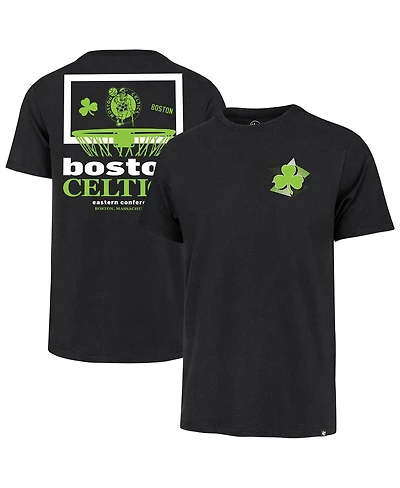 '47 Brand Men's Black Boston Celtics City Edition Backboard T-Shirt
