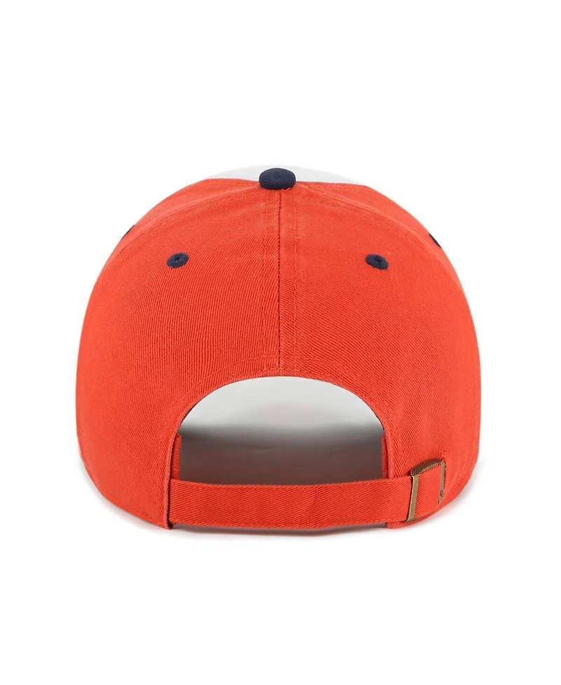 '47 Brand Big Boys and Girls White Auburn Tigers Scooter Clean Up Adjustable Hat