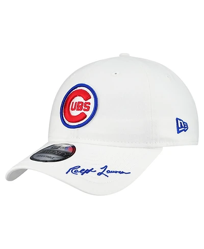 New Era Men's Ralph Lauren x Mlb White Chicago Cubs 9TWENTY Adjustable Hat